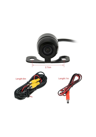 Tenfowee Su Geçirmez Mini Arka Görüş Kamerası - Kolay Kurulum, 120 Geniş Açı, Güvenli Park Etme Çözümü
