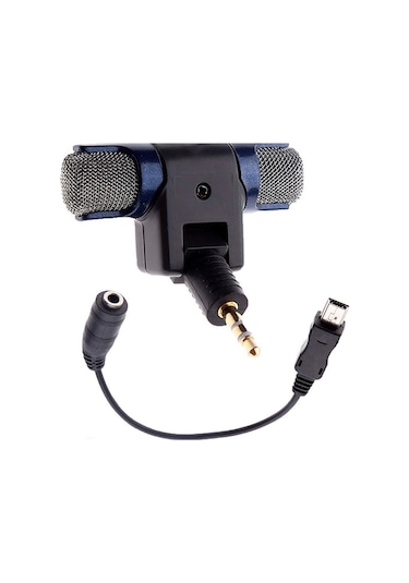 Xindoker 360 Ses Kaydeden Taşınabilir Stereo Mikrofon - Gopro Ve Akıllı Telefonlar İçin Usb Adaptörlü