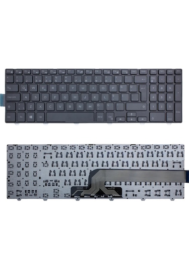 Siyah-ışıksız, Notebook Klavye - Inspiron 3558 Type 7s69d82 Muadili İle Uyumlu