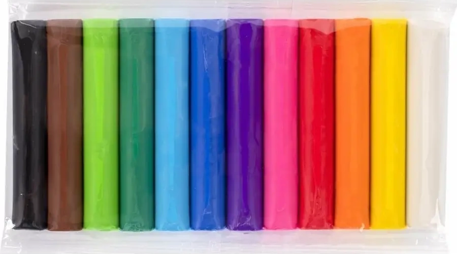 Unlandıa 12 Renkli Oyun Hamuru Kutusu 620g Oklava, 4 Deyne, 8 Kalıp 25786392 PEMBE