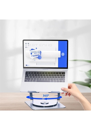 Ally T619g 360 Dönebilen Alüminyum Alaşım Soğutucu Masaüstü Lap