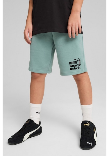 Puma Mıd90s Long Shorts Tr B Yeşil Erkek Çocuk Şort 000000000102230822 Yeşil