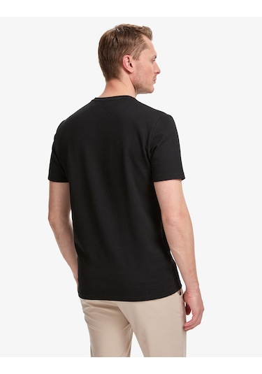 Pierre Cardin Erkek Siyah Tişört 50327857-vr046