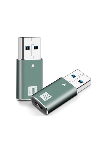 JEYI USB 3.1 Type-A to Type-C 10G Data ve Hızlı Şarj OTG Adaptör