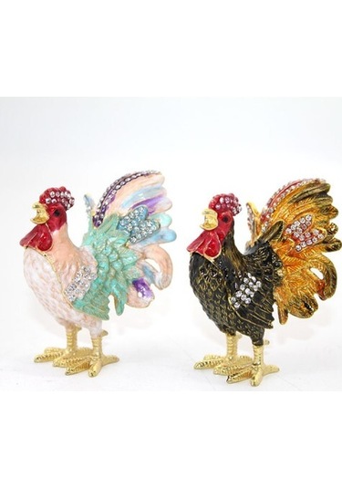 Swarovski Taşlı Tekli Horoz Model 2