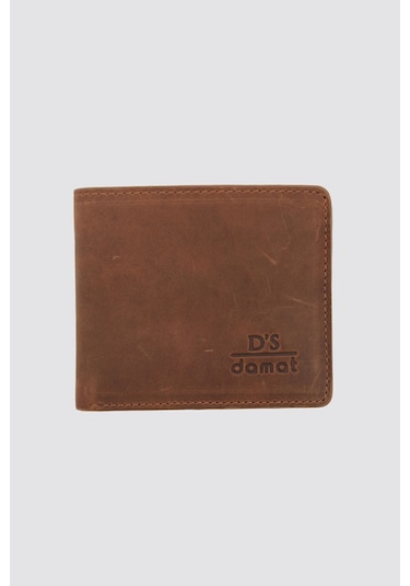 D's Damat Ds Damat Taba Deri Cüzdan 8HC591ORTKC01 Taba