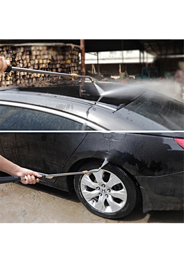 Teltree Stainless Steel 35cm U-shape Elbow Nozzle - 5000 Psı High Pressure Washer Accessory For Hard-to-reach Areas