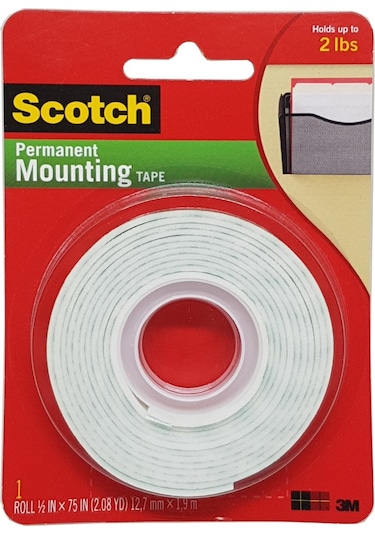 Scotch 110 Çift Taraflı Köpük Bant. Rulo 12.7Mmx1.9M