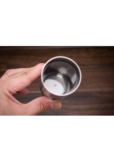 Trendooze Geçitli Paslanmaz Çelik Manuel Kahve Öğütücü El Kranklı Bordo Taşınabilir Bordo