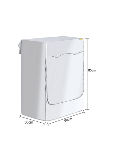 Tenfowee S Boyutu Ön Açık Drum Makine Kılıfı - Gümüş Kaplama Poliester, Su Ve Güneş Korumalı, Reçine Tasarımı Diğer