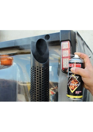 Best 300 Derece Isıya Dayanıklı Gümüş Gri Sprey Boya 400 ML