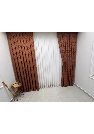 Nivemeshome Yeni Nesil Balıksırtı V-101 1/2,5 Pileli Tül Perde 100x250