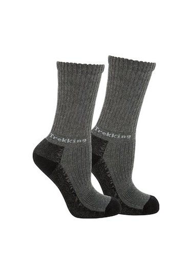 Thermoform Trekking Çocuk Çorap Antrasıt