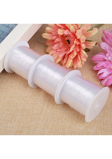 Reedark 0.7mm Şeffaf Nilon Balık İpi - Dıy Boncuklama Ve Örgü Malzemesi, Dayanıklı Plastiğiyle Uzun Kullanım Süresi