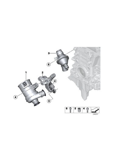 Or Bmw Devirdaim Su Pompası F10 F20 F30 11515a81be9