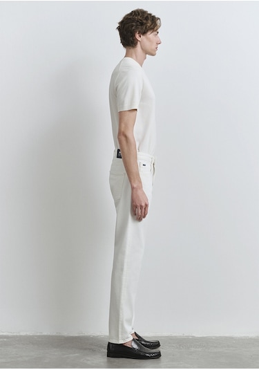 Mavi - London Classic Denim Kırık Beyaz Jean Pantolon 0010172-89657 Ekru