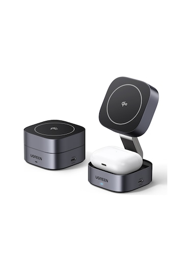 Ugreen 2'si 1 Arada Magsafe Kablosuz Hızlı Şarj Standı, 35316