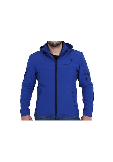 Venom Motosiklet Montu Jaws Soft Shell Mavi Erkek Motorcu Mont
