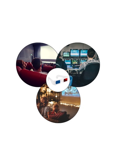 Jeemson 20 Adet Kırmızı-mavi Anaglif 3d Karton Gözlükleri - Sinema, Ev Ve Dvd İçin Taşınabilir Kırabilir Görüntüleme