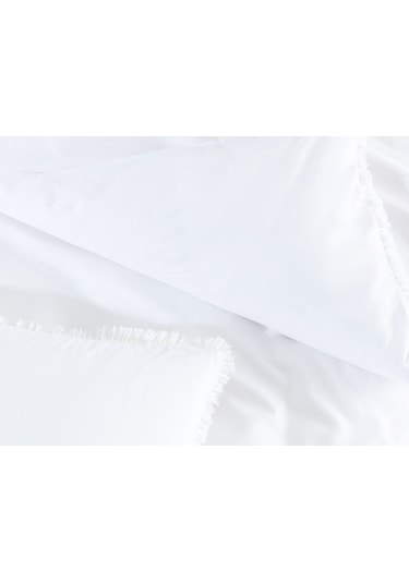 Madame Coco Sona Tek Kişilik Püsküllü Nevresim Takımı Nt0000000143tek Kişilik-beyaz