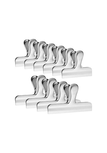 Paslanmaz Çelik Sızdırmazlık Klipsleri, 10'lu Paket, Ev, Mutfak Ve Ofis İçin İdeal B Diğer