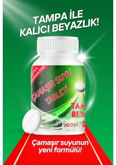 Tampa Çamaşır Suyu Tableti Ultra Konsantre 40 Tablet