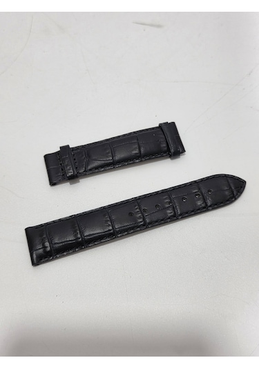 Tissot Uyumlu Croco Baskı Deri Saat Kordonu 19mm Çok Renkli