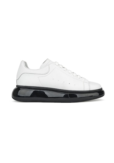 Ziya, Erkek Hakiki Deri Sneaker 143423z120 Beyaz Beyaz