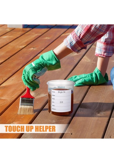 Xurunkeji Set Paslanmaz Çelik Karıştırma Topu Boya Kabı Kapaklı Rötuş Boya Kapları Boya Saklama Kapları 800 Ml