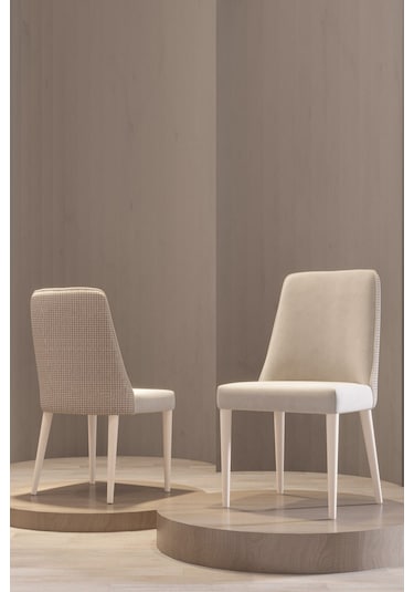 Modalife Linen 6 Sandalye + 1 Sabit Masa 180 x 100 CM Yemek Masası Takımı 6 Kişilik Vizon - Krem Modalife Linen 6 Sandalye + 1 Sabit Masa 180 x 100 CM Yemek Masası Takımı 6 Kişilik Vizon - Krem