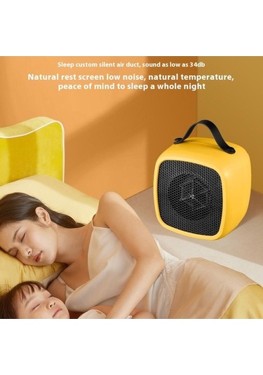 Dm Mini Masaüstü Isıtıcı 2 Dişli Ayarlanabilir 500w Taşınabilir Elektrikli Uzay Isıtıcı Ev Ofis Ab Tak