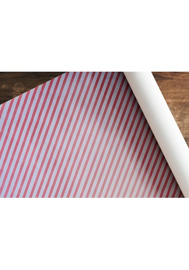 Kırmızı Verev Beyaz Ambalaj Kağıdı Seti 10 Rulo Kağıt 70x100 C