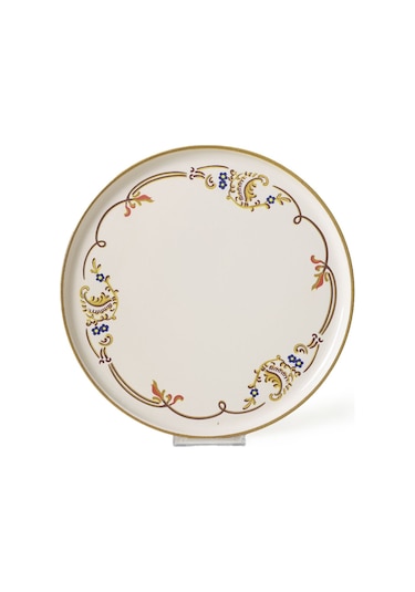 Keramika Bronze Bloom Nordic Servis Tabağı 28 Cm 6 Adet 22929 Çok Renkli