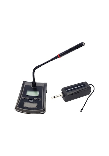 Magicvoice Mv-h01 Uhf Şarjlı Alıcı Recevier Kablosuz Kürsü Mikrofon