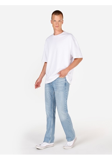 Colins 045 David Normal Kesim Normal Bel Düz Paça Mavi Erkek Pantolon Cl1072784 Cl1072784 Q1.v1 Dn06191 Denim