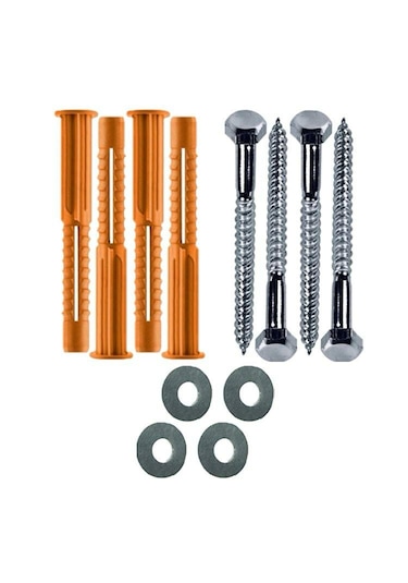 Klima Dış Ünite Vida Dübel Takımı 8 120 Mm 4 Lü