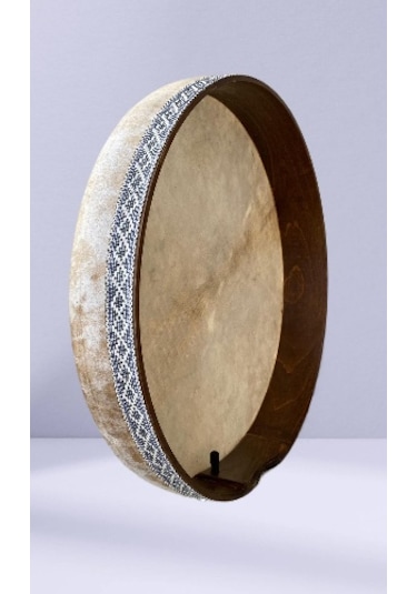 Marla Hb-35 Havalı Akord Edilebilir Profesyonel Bendir Def 35 Cm Pompası Dahildir