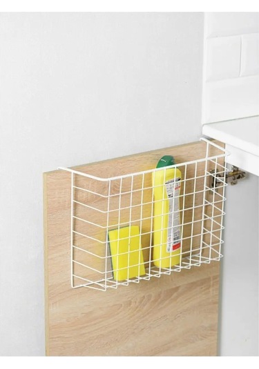 Laima Askılı Sepet Organizatörü, Dolap Ve Raflar İçin Metal 144664110 Beyaz