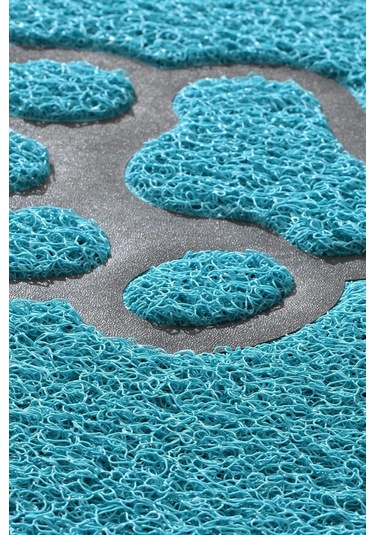 Matgo Pati Kedi Kumu Matı Çift Katlı Sıvı Geçirmez Kaymaz Elekli Yıkanabilir Kedi Tuvaleti Paspası 4