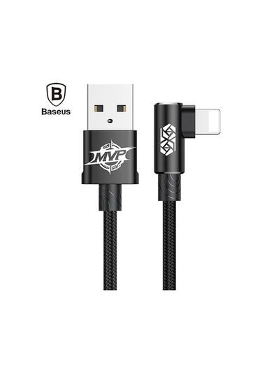 Baseus Lightning 1 Metre Mvp Kablo Siyah