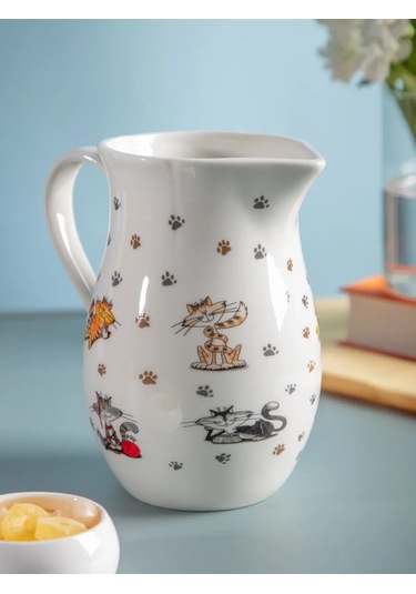 Lefard Porselen Sürahi "neşeli Arkadaşlar" 1300 Ml 193073176