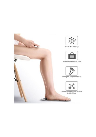 Tongxida Elektrikli Masaj Ayak Pedi, Akıllı Teknolojiyle Siyah