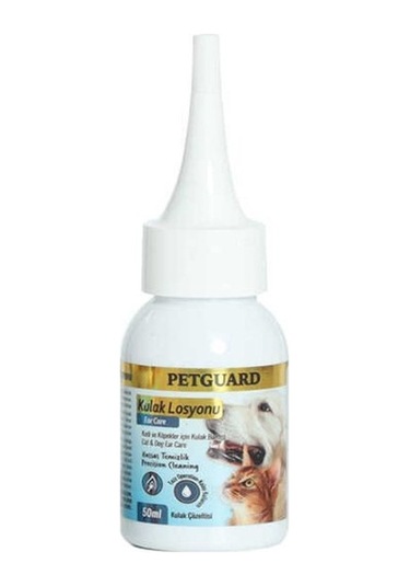 Petguard Kedi ve Köpek Kulak Bakım Losyonu 50 ML