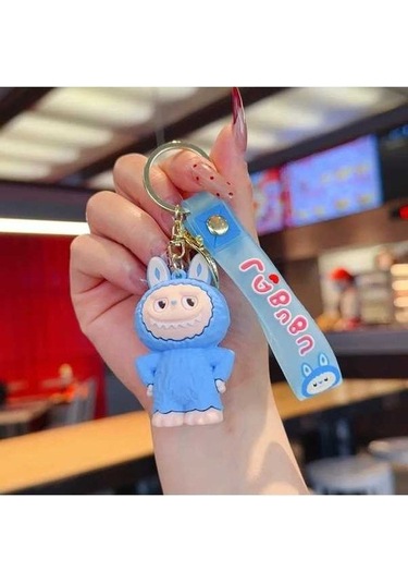 Novahub Sevimli Labubu Anahtarlık Anime Anahtarlıklar Erkekler İçin Küçük Koyun Anahtar 2