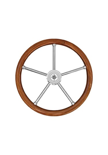 Savoretti Armando T6 N 60 CM Modern Teak Direksiyon Simidi Dümen