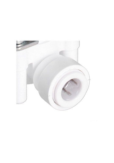 Aubyhe 3/8 İnç Hızlı Bağlantılı Plastik Elektrikli Solenoid Valfi, Dc12v, Normal Kapalı, Su Akışı Kontrolü, 0.02-0.8 Mpa