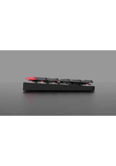 Kechron S1-A1 QMK Custom Gateron Low Profile Red Switch White Backlight Mekanik Klavye