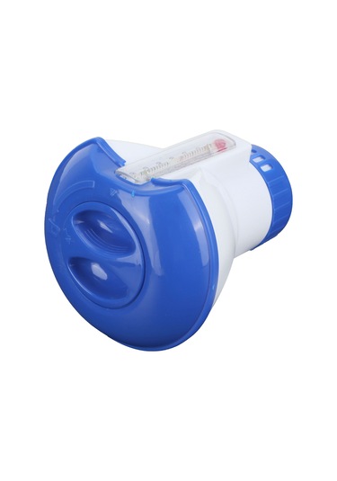 Gajeena 5 İnç Abs Havuz Kimyasal Dağıtıcı - Termometreli Klor Dağıtıcı, Su Sıcaklığı Ölçer, Havuz Ve Jacuzzi İçin Dayanıklı