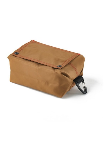 Homyl Kancalı Kamp Doku Kutusu Kapağı Ev Seyahat Kahverengi Kahverengi