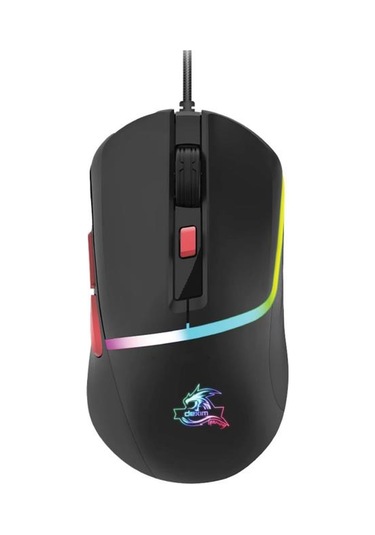 Rainbow Led Işıklı 6400 Dpı Kablolu Gaming Oyuncu Mouse